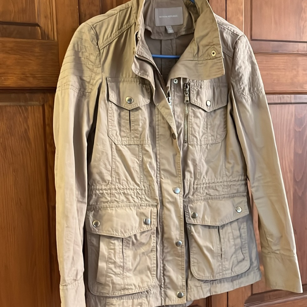 Br Tan Light Weight Spring Jacket - image 3